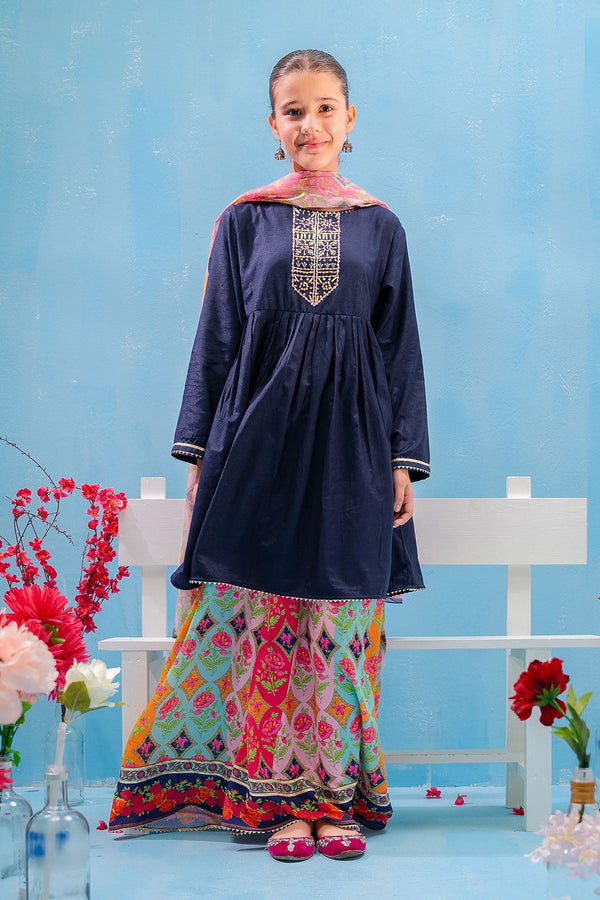 Swiss Lawn Digital Printed 3 Pc Suit